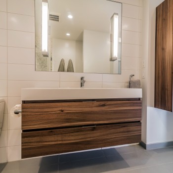 modern bathroom - Upstage Interior Design
