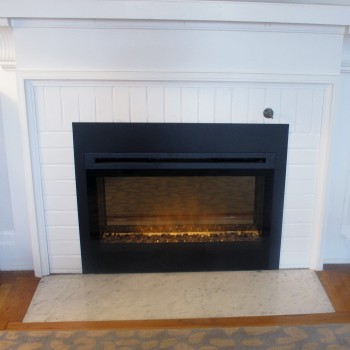Fireplace detail - Upstage Interior Design