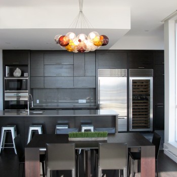 Luxury open concept living - Montreal interior design