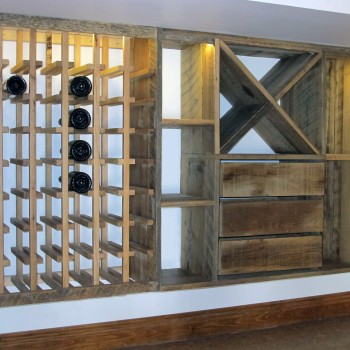 Custom wine cellar - Upstage Interior Design