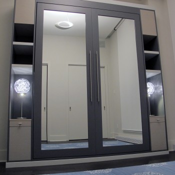 Custom murphy bed - custom unit bedroom